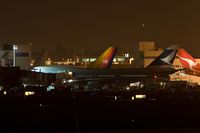  - Bradley International Terminal at night. - by Dean Heald