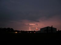 - Stormy Night at Heritage Creek - by Bryan R Fair