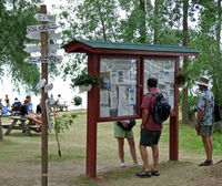  - Bulletin board at the seaplane base - by Jim Uber