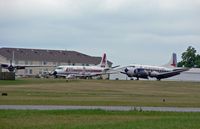  - Upon landing on runway 13/31, one is greeted by classic aircraft of the Mid Atlantic Musuem, which is based here. - by Daniel L. Berek