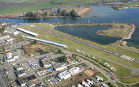  @ CAH3 - This is Courtenay Airpark on Vancouver Island. Local flight in a Volmer-Jensen VJ-22 Sportsman and returning to home. - by Ken Wiberg