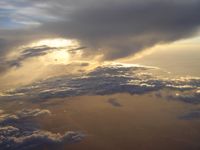  @ Barstow-daggett Airport - Over Daggat at FL220 - by Shale Parker