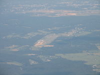  - Front Royal as we sere climbing to 5500' - by Sam Andrews
