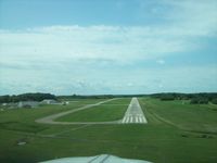  @ Port Meadville Airport - Final approach Runway 25  Port Meadville, PA - by Mark Pasqualino
