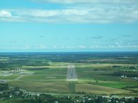  @ Charlottetown Airport - Final Approach Runway 3 - by Mark Pasqualino