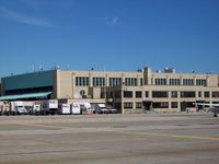  @ Theodore Francis Green State Airport - Old hangar North Ramp - by Mark Pasqualino