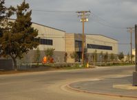  - Newly completed dual executive aircraft hangars and center FBO office - by Doug Robertson