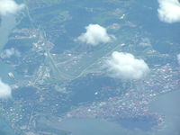  @ Tocumen International Airport - Panama City, Panama from FL280 - by John J. Boling