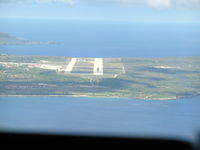  @ Saipan International Airport (Francisco C. Ada) - Runway 07 at Saipan Intl Airport - by John J. Boling