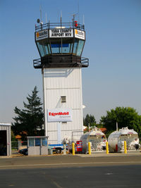  - Control tower (not active) at Yuba County Airport - Marysville (photographer friendly), CA - by Steve Nation