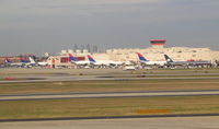  @ Hartsfield - Jackson Atlanta International Airport - Concourse E from hill - by Florida Metal