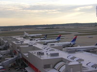  - Concourse E from roof - by Florida Metal