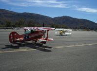  - A pair of PITTS S-1S SPECIALS-N44JT and N431ED taxying to Runway 04 for takeoff - by Doug Robertson