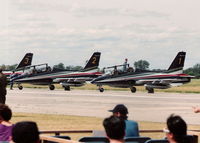  - Frecce Tricolori at Willow Run - by Florida Metal