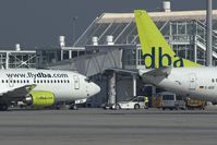  @ Munich International Airport (Franz Josef Strauß International Airport) - DBA Boeing 737-300 - by Yakfreak - VAP