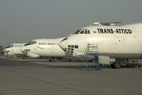  @ Sharjah International Airport - ST-AQI Trans Attico Iljuschin 76 - by Yakfreak - VAP