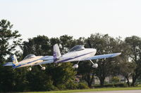  @ Spruce Creek Airport - Planes take off in formation at Spruce Creek - by Florida Metal