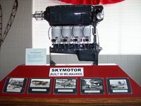  - Skymotor engine on display at local air museum - by Mark Pasqualino