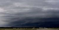  - Summer convection storm approaching Daytona Beach - by Florida Metal