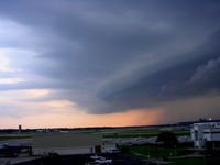  - Evening storm at Daytona Beach - by Florida Metal