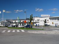  - Arrival side of the airport building. - by Czegeny Peter