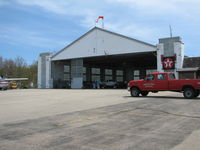  - The hanger should be able to assist all that may fly in should the Slots show up at Seven Springs resort - by Herb Harris