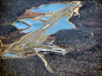  - overflying Seven Springs - by Herb Harris