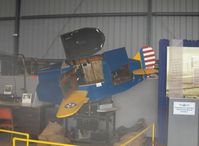  -  LINK Instrument Trainer of WWII vintage in CAF Museum. I logged 4 hours LINK instrument time during my Primary Flight Training; originally all Link instrument trainers were painted flat black. - by Doug Robertson