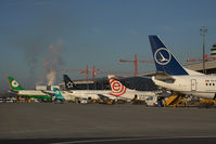  - Ramp overview with the new terminal under construction in the background - by Yakfreak - VAP