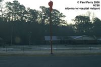  @ Albemarle Hospital Heliport - Elizabeth City's small, but paved and lit pad - by Paul Perry