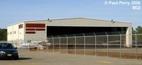  @ Dare County Regional Airport - Barrier Island's hangar, getting ready to close up for the afternoon - by Paul Perry