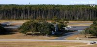  @ First Flight Airport - The actual airport facility seen from the Memorial Pylon - by Paul Perry