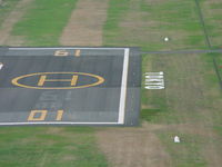  @ RJTI - Traffic Network R44 Landing at Tokyo Heliport - by Mick Paul