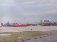  @ University Park Airport - Airline Ramp - by Mark Pasqualino