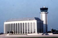  - Pilot Center with control tower behind - by Glenn E. Chatfield