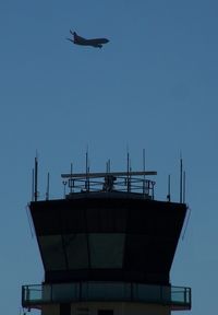  - Tower and departing traffic from 22 - by Michael Bludworth