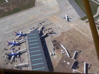  - Aerial shot of the West terminal finger - by Michael Bludworth