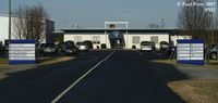  - The Terminal/Admin seen as you approach from the road - by Paul Perry
