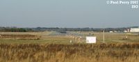  @ Kinston Regional Jetport At Stallings Fld Airport - Eyeballing the end of RWY5 - by Paul Perry
