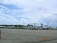  - Sad sight - former Varig aircraft parked at Rio - by John J. Boling