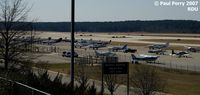 - The GA apron near Runway 5L - by Paul Perry