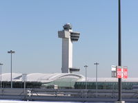  - Control tower at JFK, New York, New York - by John J. Boling