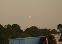  - Rocket Launch in distance at DAB. - by Florida Metal