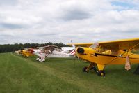  - More of the Flight Line and Campers at Antique Field Fly In - by Floyd Taber