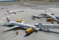  - 3 Austrian Airlines MD80 OE-LMA, OE-LMB and OE-LMC - by Yakfreak - VAP