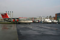  @ Cologne Bonn Airport - Five BAe 146's - by Wolfgang Zilske