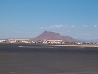  - Tarmac with Red Mountain in the backround. - by IndyPilot63