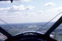  - Approaching to land 10 Grass strip in PT-17 - by Glenn E. Chatfield