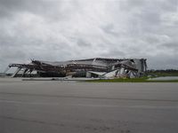 - Hanger @ KFPR after Tornado visit - by Peter Broom