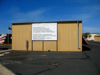  - Pilots instructions on hangar @ Sonoma Skypark, CA - by Steve Nation